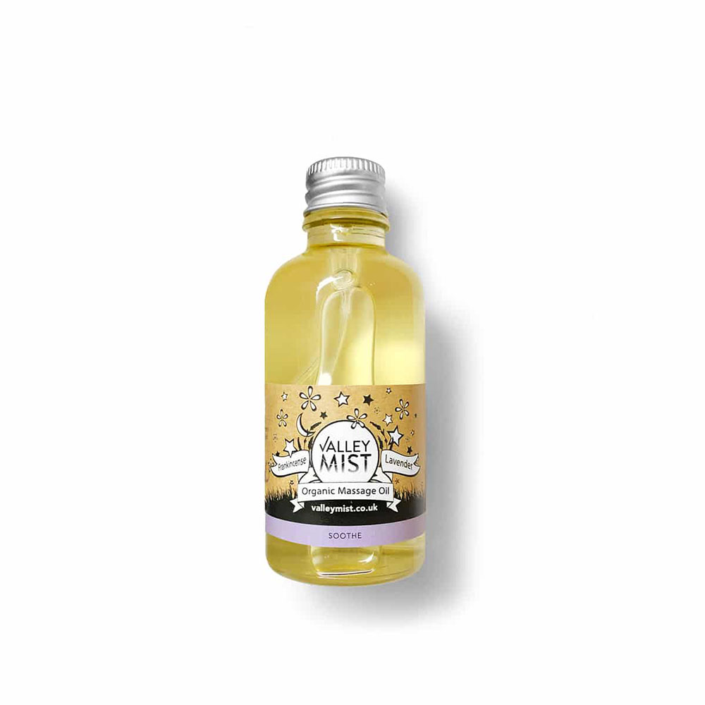 Valley mist organic massage oil