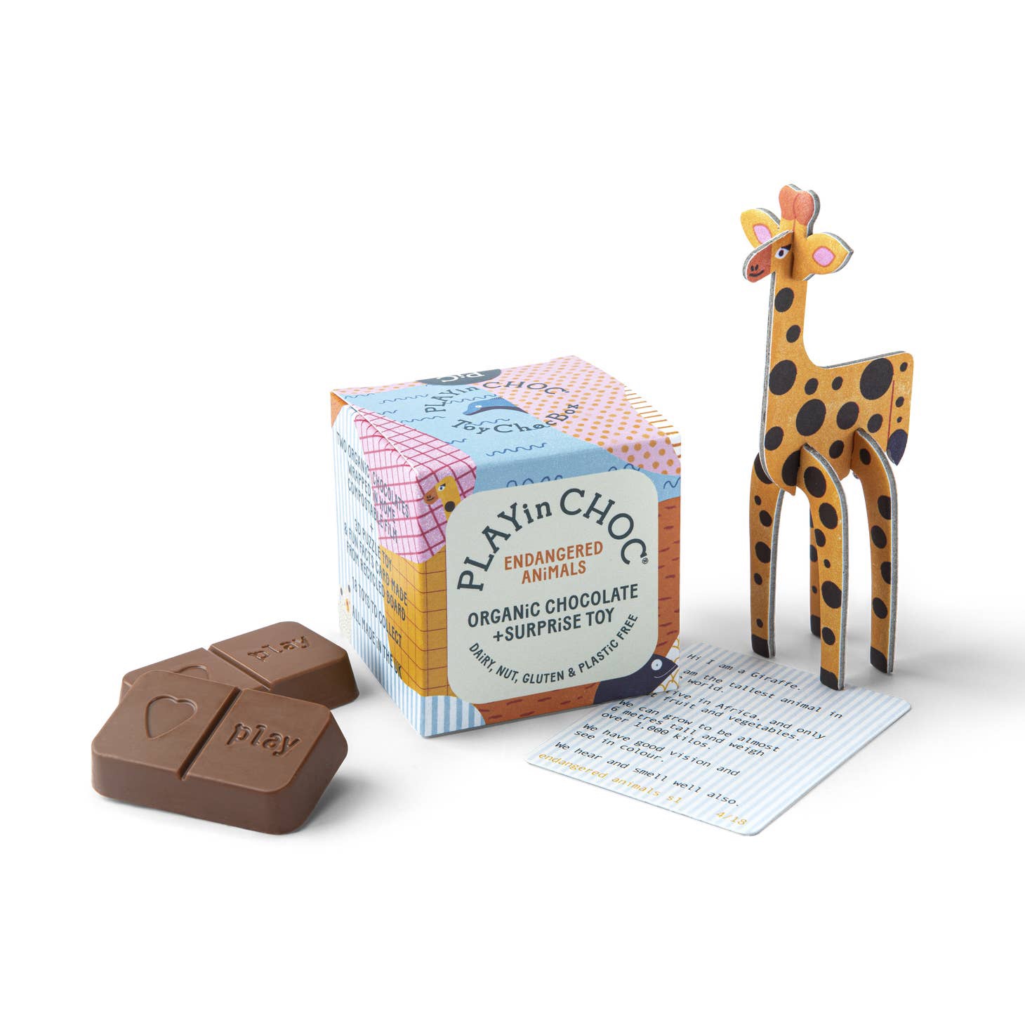 Toy Chocolate Box – Endangered Animals