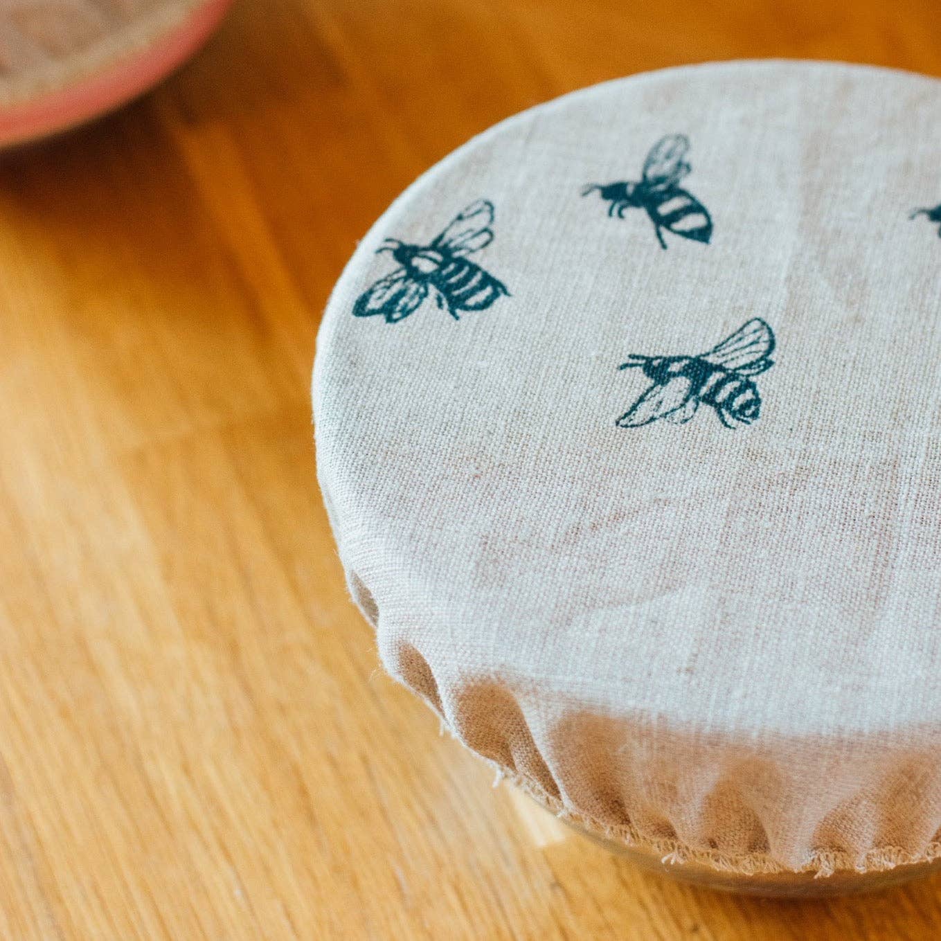Bee Reusable Bowl Covers from the Honey Bee Collection by Helen Round - Image 3
