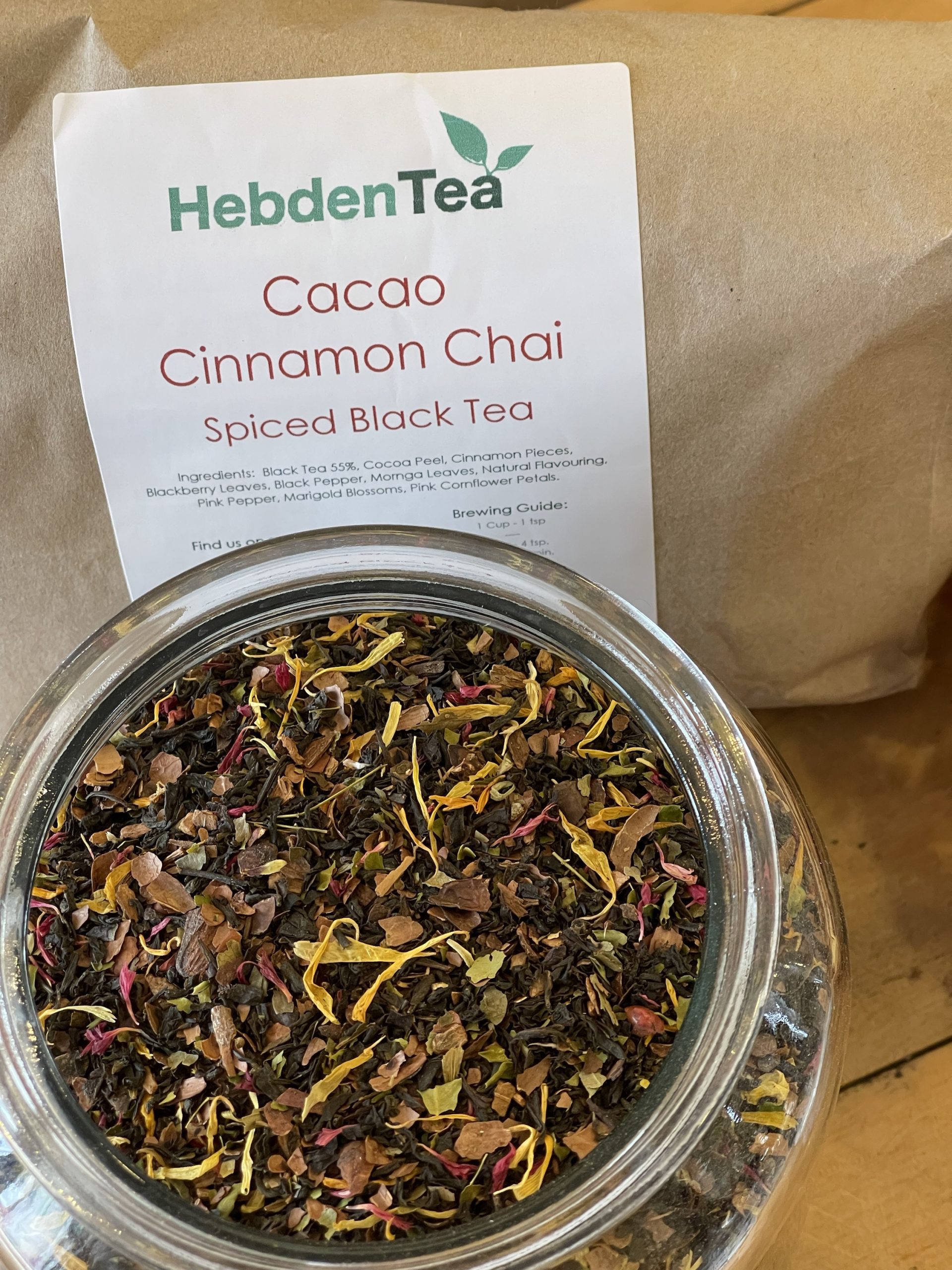 Cacao Cinnamon Chai Spiced Black Hebden Tea - Image 3