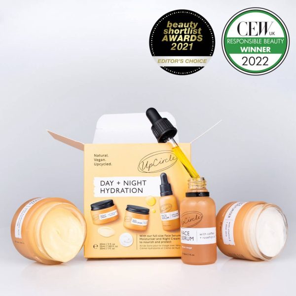 Eco Friendly Vegan Skincare Gift - Day + Night Hydration Set