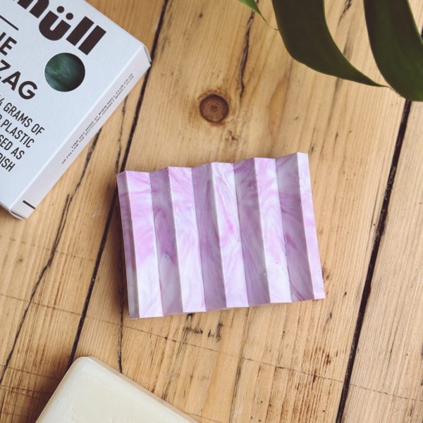 Recycled Plastic Zig Zag Soap Dish