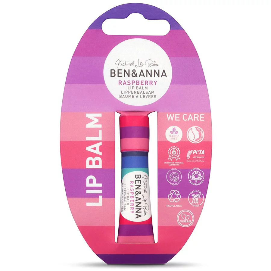 Raspberry Lip Balm - Ben and Anna